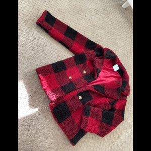 Brand new plaid jacket!